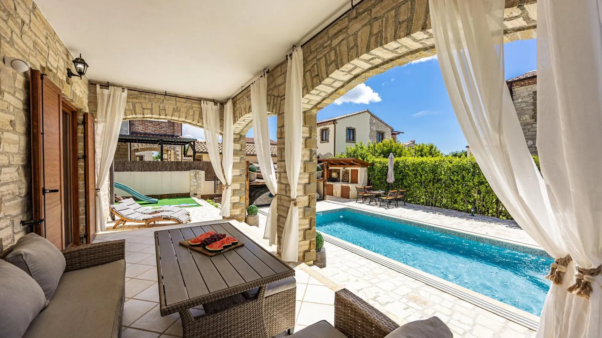 别墅 E-Villa Vintage Istria With Heated And Covered Pool Cabrunici
